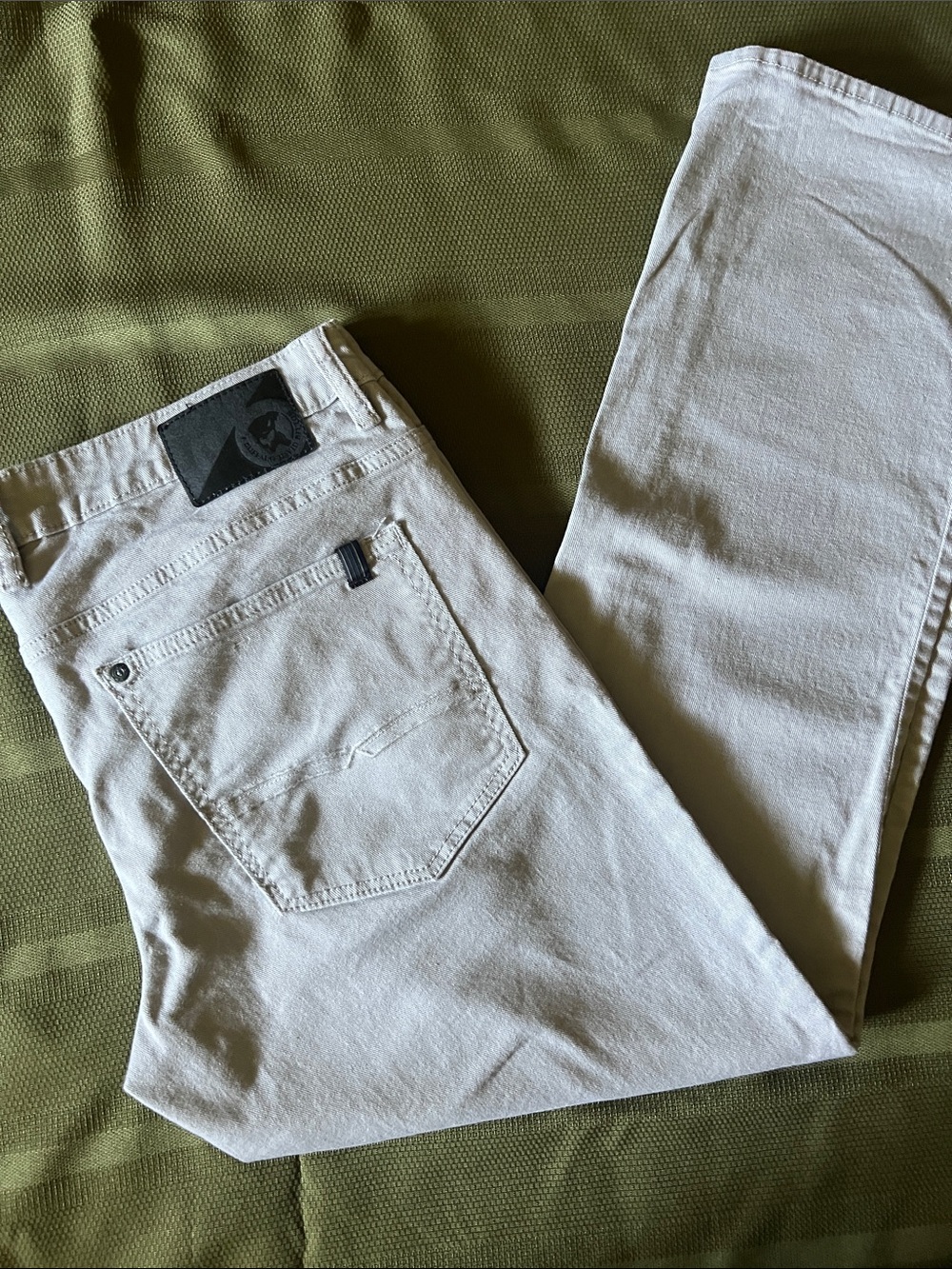 Men’s Buffalo David Britton Sam-X Slim Straight Stretch Grey Jeans NWOT 34 x3